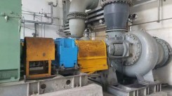 清水離心泵(bèng)使用現場