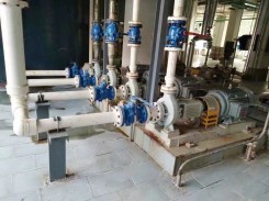 清水離心(xīn)泵使用現場(chang)
