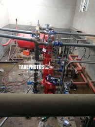 清(qīng)水離心泵使(shi)用現場